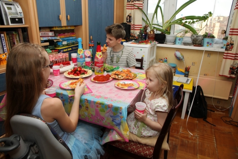 День рождения дочи