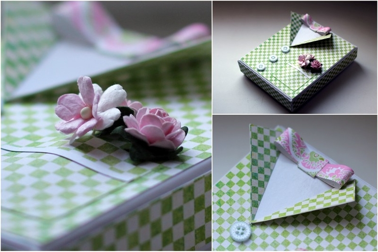 А я делаю подарочные коробочки...