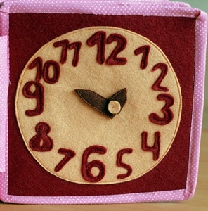 наконец сшила для дочки развивающую книжку