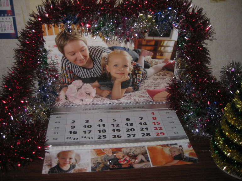 Получила фото-заказ к НГ))