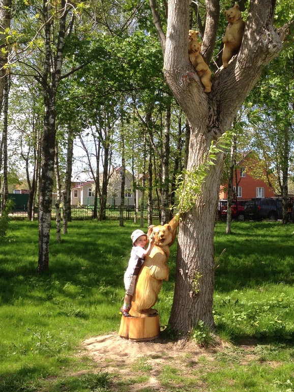 Сидим на даче