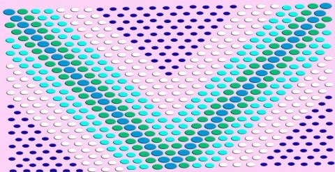 Браслет змейка. Схема плетения.