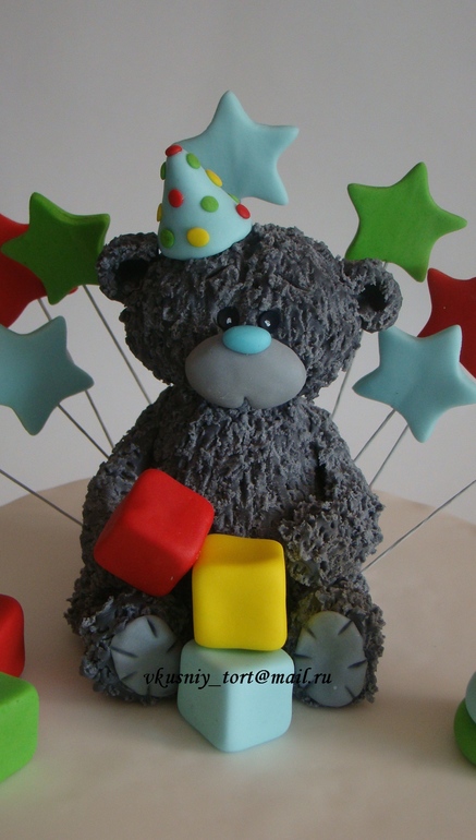 Торт с мишкой Тедди
