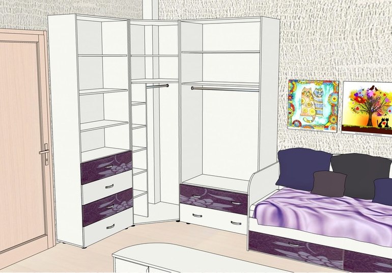 Как вам комната для девочки?