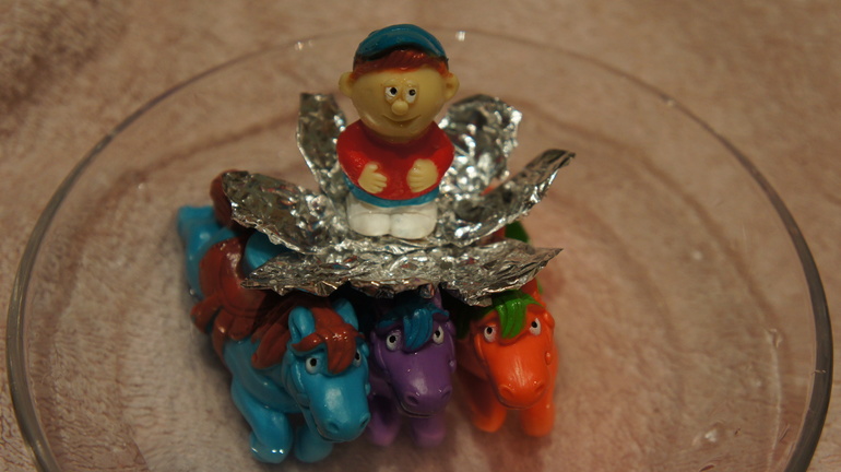 Лепилка из фольги