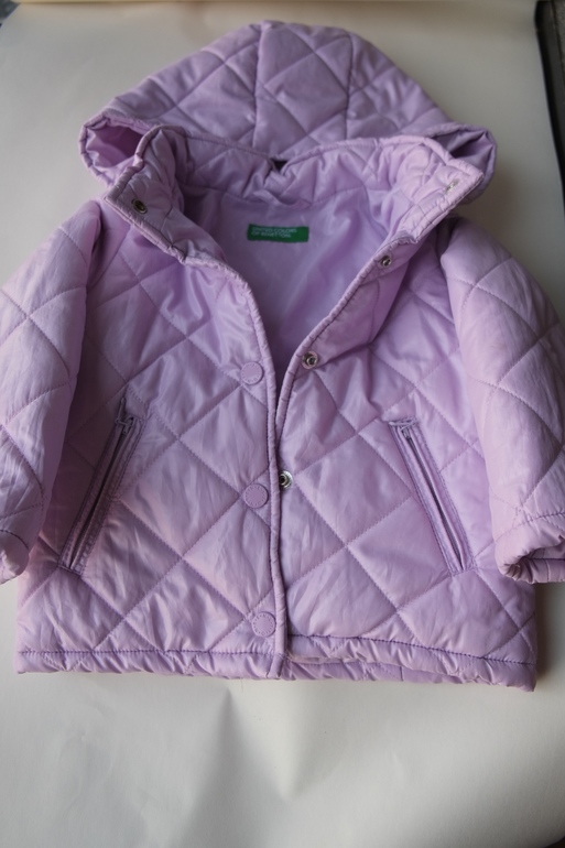 Куртка демисезонная на девочку Color Beneton 82 cм 12-18 мес