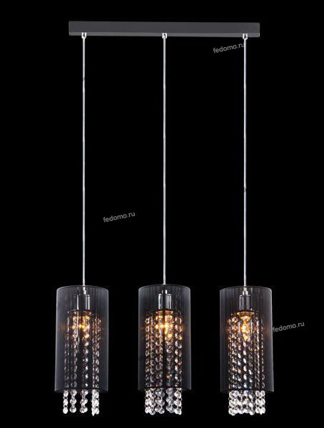 Подвесной тройной светильник на кухню