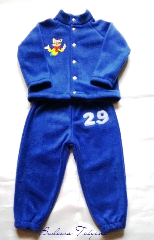 Флисовый костюм