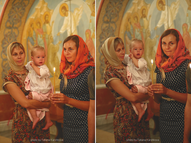 Фотограф на крещение, крестины.