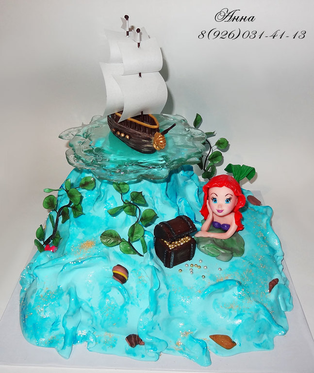 Торт "Русалочка"