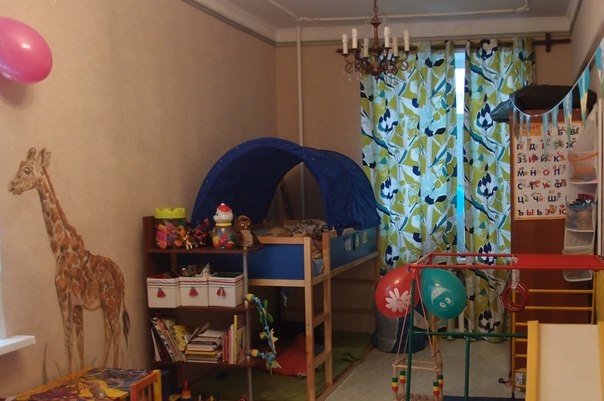 стены в детской