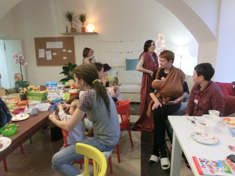 Слингоелка в Доме Гнома