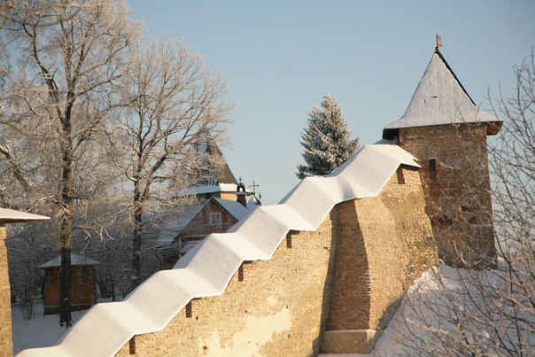 Зима пришла в Печоры