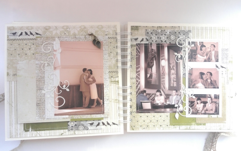 Сважебный альбом для очень красивой пары