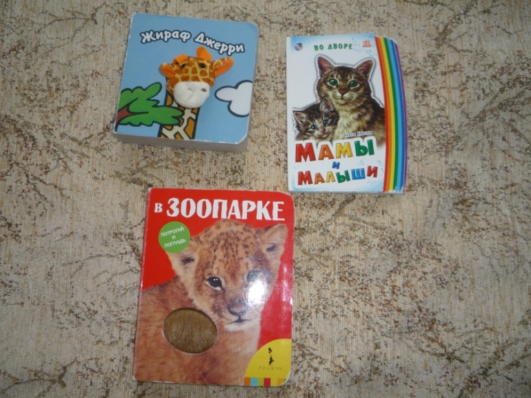 Книги для младшей дочери(1 год).