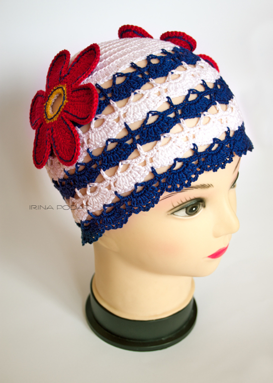 Морячка с цветами