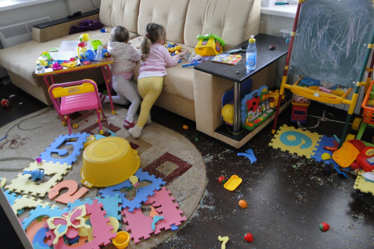 Просто приходил Серёжка - поиграли мы немножко)