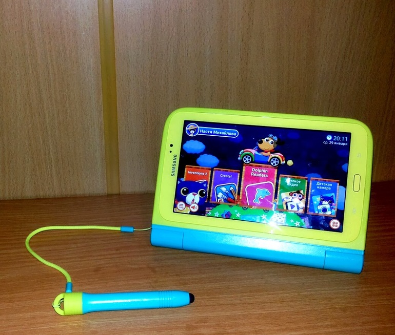 Подарок ребенку детский планшет