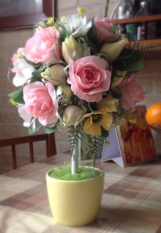 И опять деревце + миник