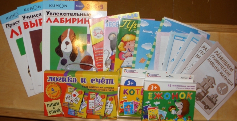 Обзор. Пособий и карточек для занятий