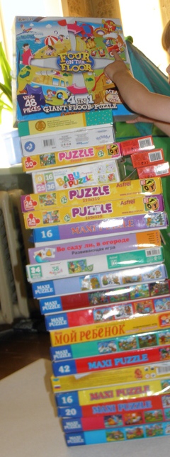 Хранение пазлов!