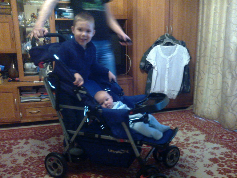 Joovy Caboose Ultralight - коляска для одного или двух детей