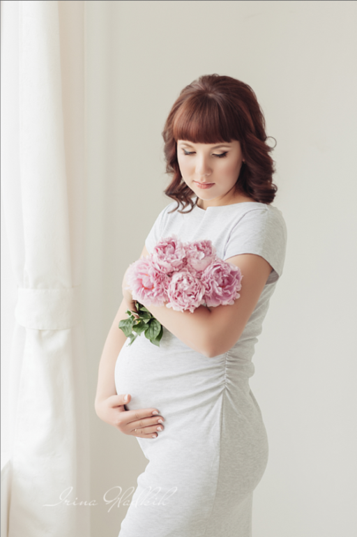 Воздушная Евгения в ожидании малыша