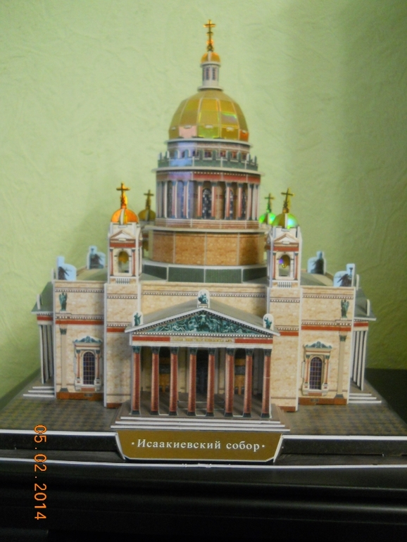 3-D пазлы (мое хобби)