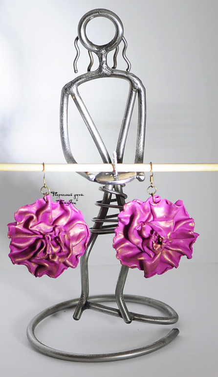 Серьги по уроку Сони Григорян