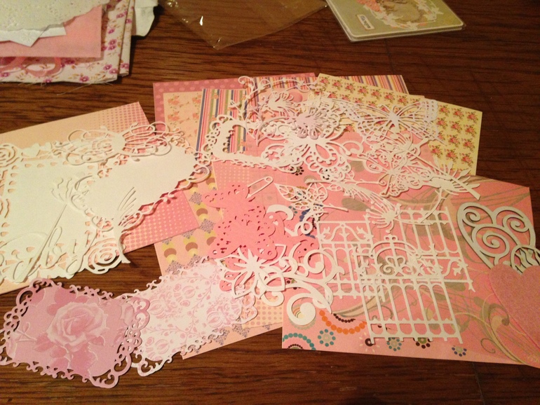 Мой розово-белый конверт!!!