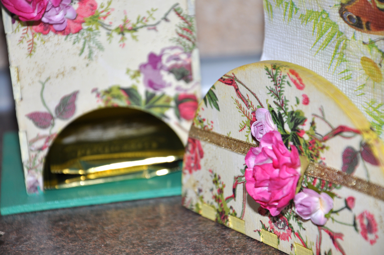 Чайный домик и салфетница