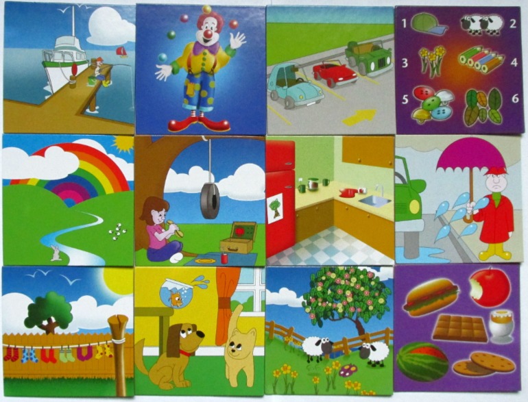 Наши новые игры: Сундучок знаний и Разноцветные гусенички (возраст 4+)