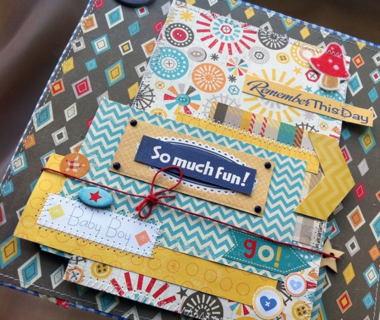 Альбом для мальчика с готовыми фото . Много позитива!!)))