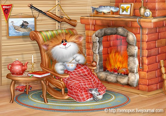 Классные коты;)