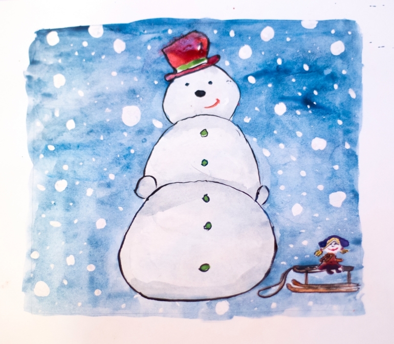 Я тут немного рисовать начала...