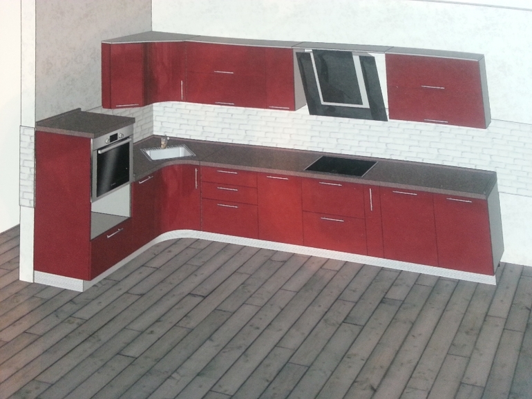 как лучше расставить кухню