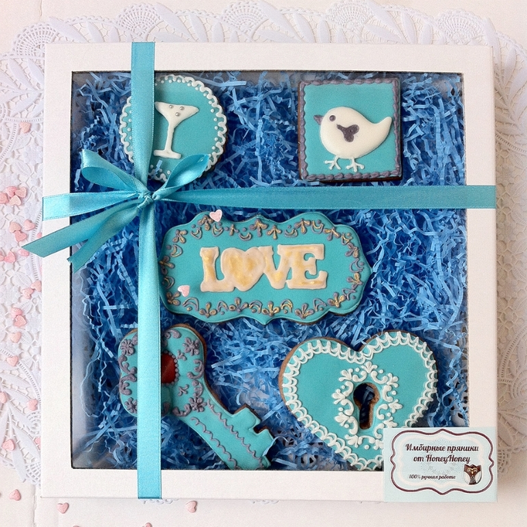 Имбирные расписные пряники ко Дню всех влюбленных и 23 февраля!!