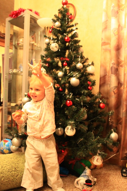 Наши елочки-красавицы )))