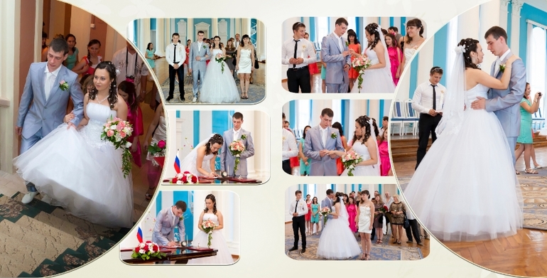 Свадебная фотокнига для Анны и Дмитрия