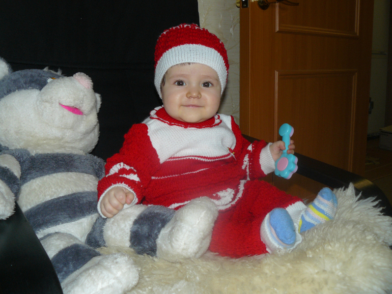 Нашему солнышку 8 месяцев!!!