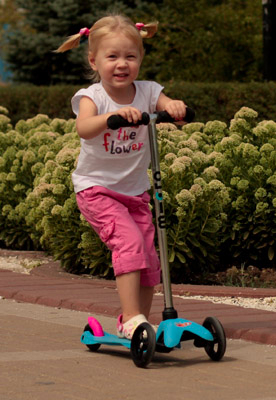 Самокат макси микро!