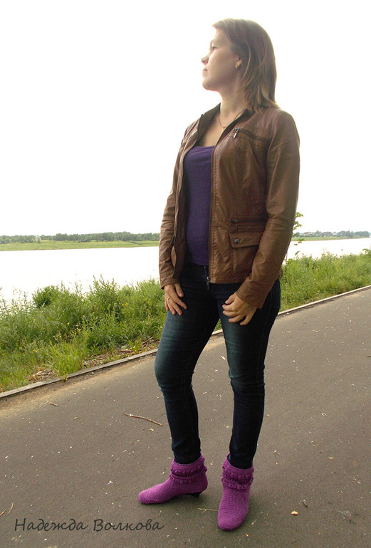 Выгуляла сапожки