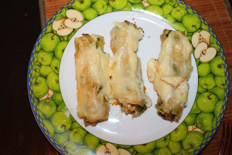 А у нас вчера на ужин! Были.....