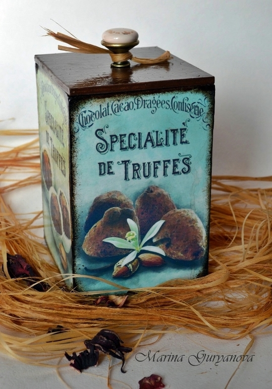 в предверии весны... мои вкусненькие и уютные коробочки