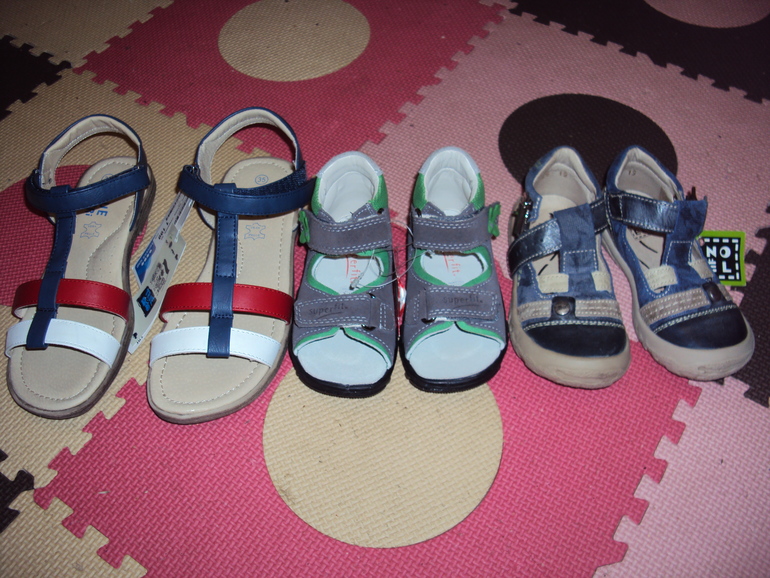 Наше обувное лето.