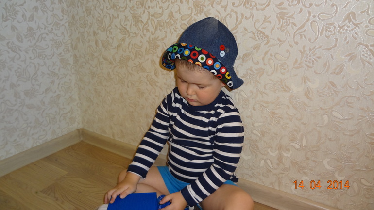 Панамка для сыночка.