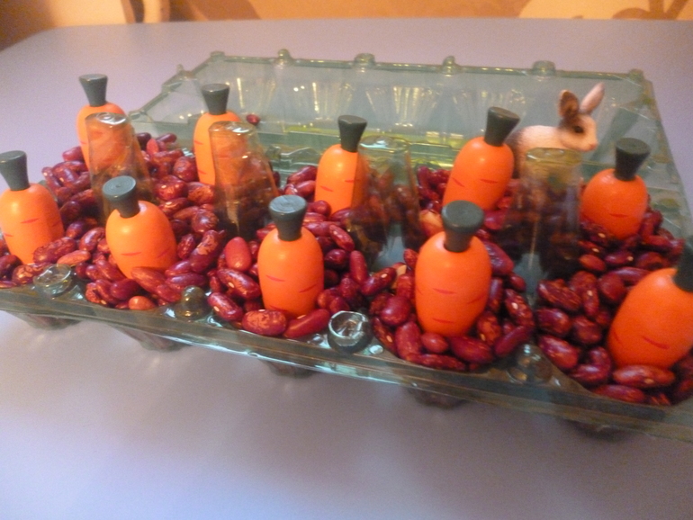 Счетный материал. Морковки