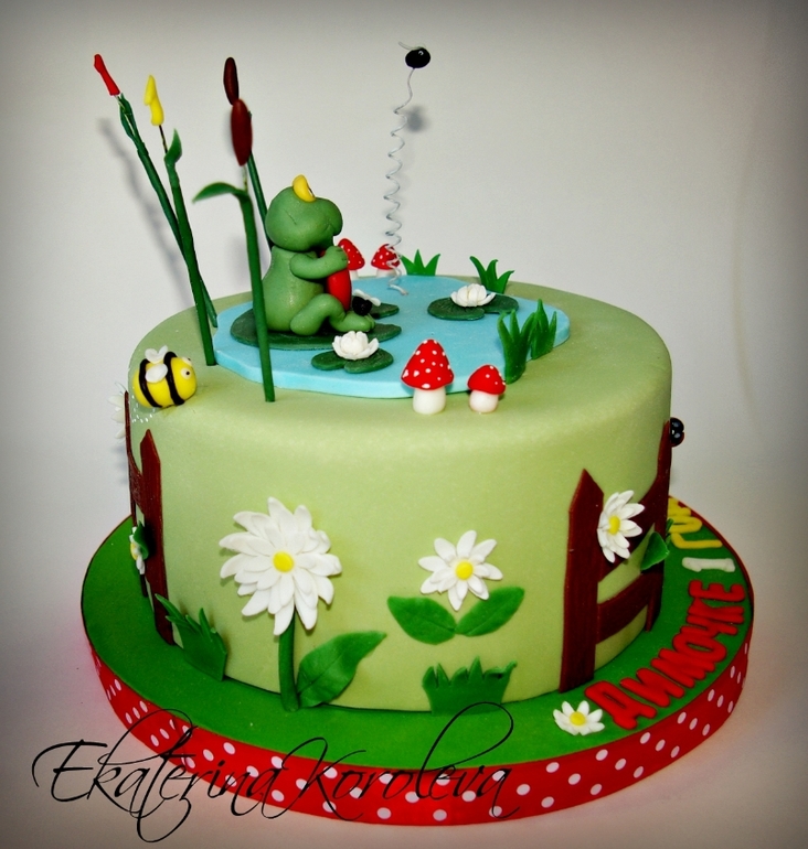 Лягушонок на болоте)