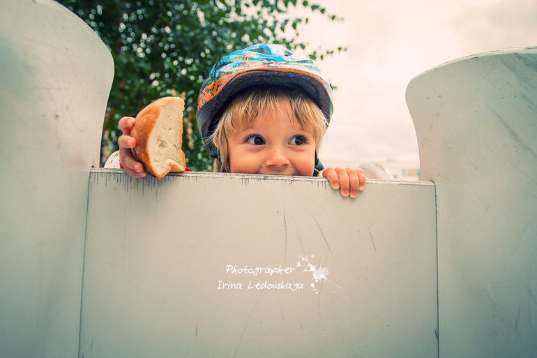 Конец лета, велосипед и голуби ...