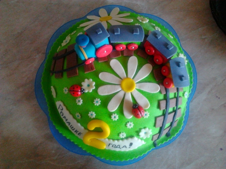 Мой первый "Паровозик из Ромашково"